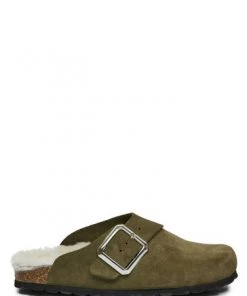 Celtic & Co. Green Sheepskin Lined Clogs -Deals Celtic Store unnamed file 1015