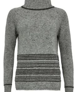 Celtic & Co. Charcoal Grey Flecked Funnel Neck Jumper -Deals Celtic Store unnamed file 102