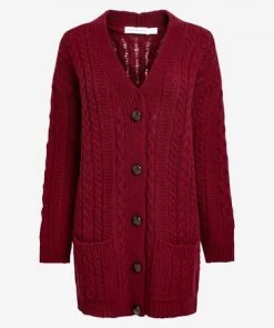 Celtic & Co. Celtic & Co Red Cable Boyfriend Cardigan 11 Celtic & Co. Celtic & Co Red Cable Boyfriend Cardigan -Deals Celtic Store unnamed file 1025