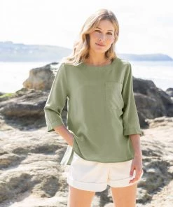 Celtic & Co. Green Blouse
