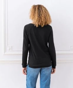 Celtic & Co. Black Cotton/Linen Sweatshirt -Deals Celtic Store unnamed file 1072 scaled