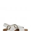 Celtic & Co. White Crossover Buckle Sandals -Deals Celtic Store unnamed file 1080 scaled