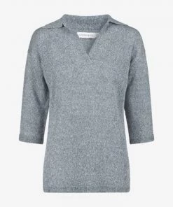 Celtic & Co. Celtic & Co Grey Linen Polo Shirt -Deals Celtic Store unnamed file 1088