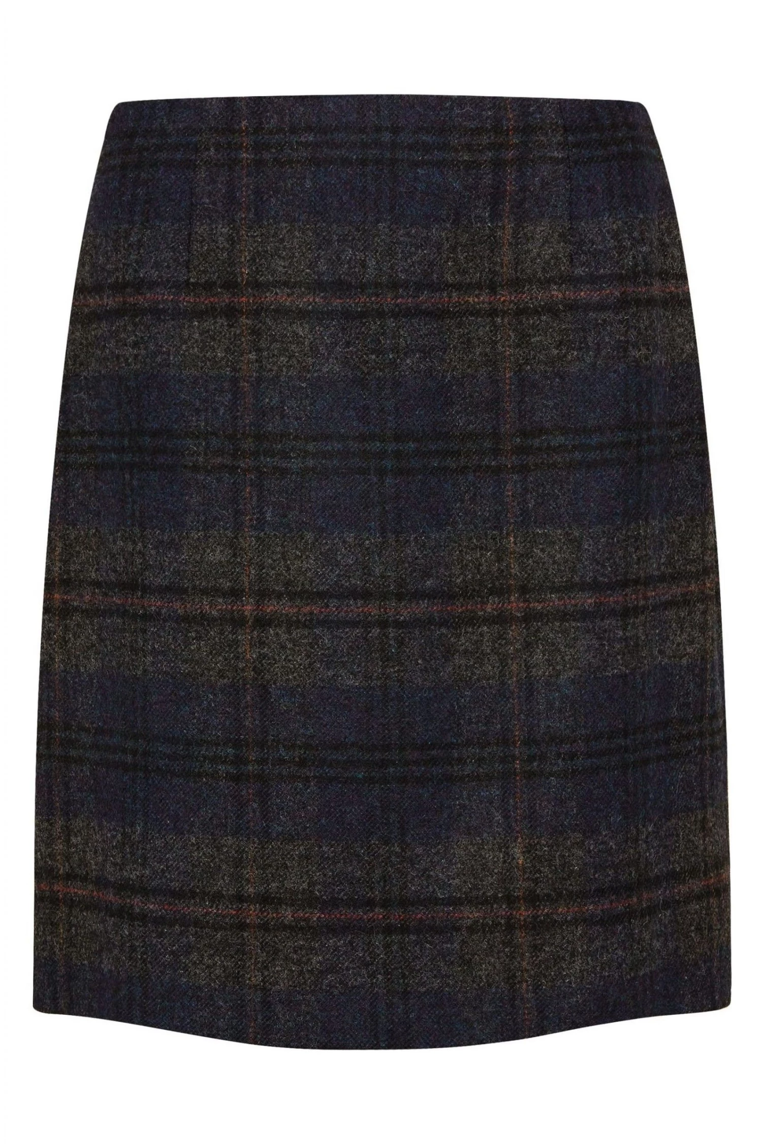 Celtic & Co. Blue Tartan Skirt 4 Celtic & Co. Blue Tartan Skirt - Image 2