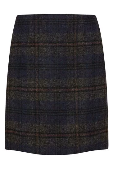 Celtic & Co. Blue Tartan Skirt 6 Celtic & Co. Blue Tartan Skirt - Image 4
