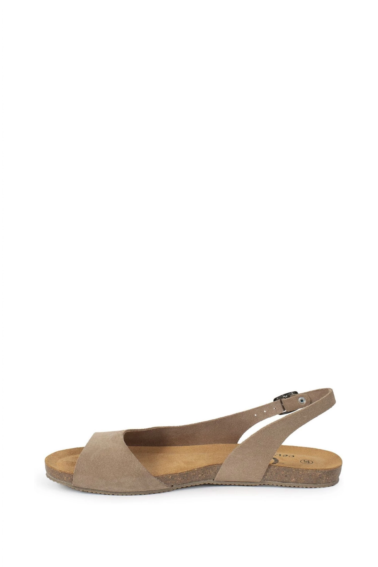 Celtic & Co. Cream Sling Back Flat Sandals 4 Celtic & Co. Cream Sling Back Flat Sandals - Image 2