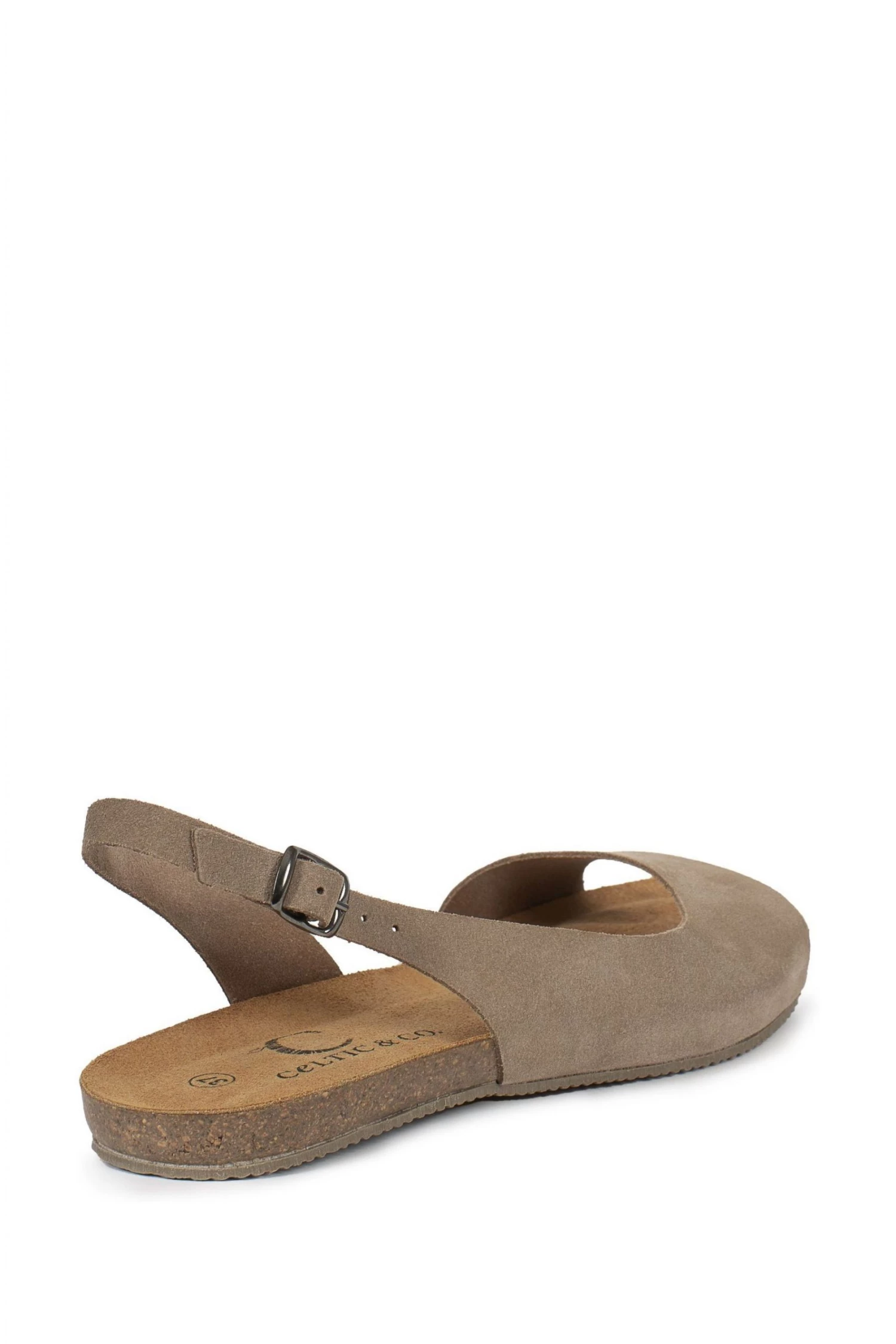 Celtic & Co. Cream Sling Back Flat Sandals 5 Celtic & Co. Cream Sling Back Flat Sandals - Image 3