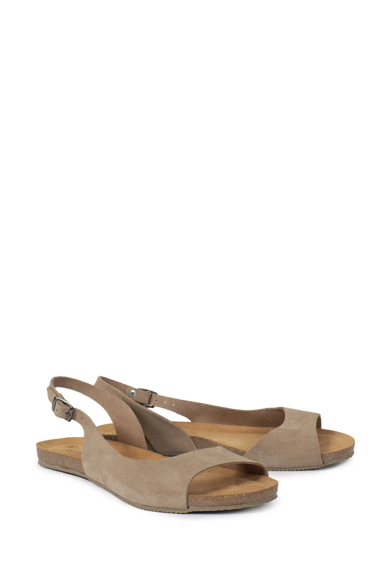Celtic & Co. Cream Sling Back Flat Sandals 6 Celtic & Co. Cream Sling Back Flat Sandals - Image 4