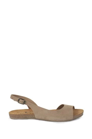 Celtic & Co. Cream Sling Back Flat Sandals 7 Celtic & Co. Cream Sling Back Flat Sandals - Image 5