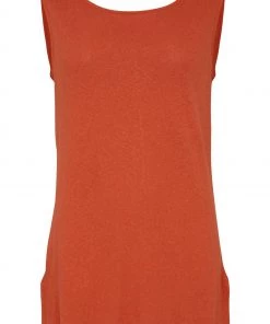 Celtic & Co. Orange Linen And Cotton Scoop Neck Tunic -Deals Celtic Store unnamed file 1140 scaled