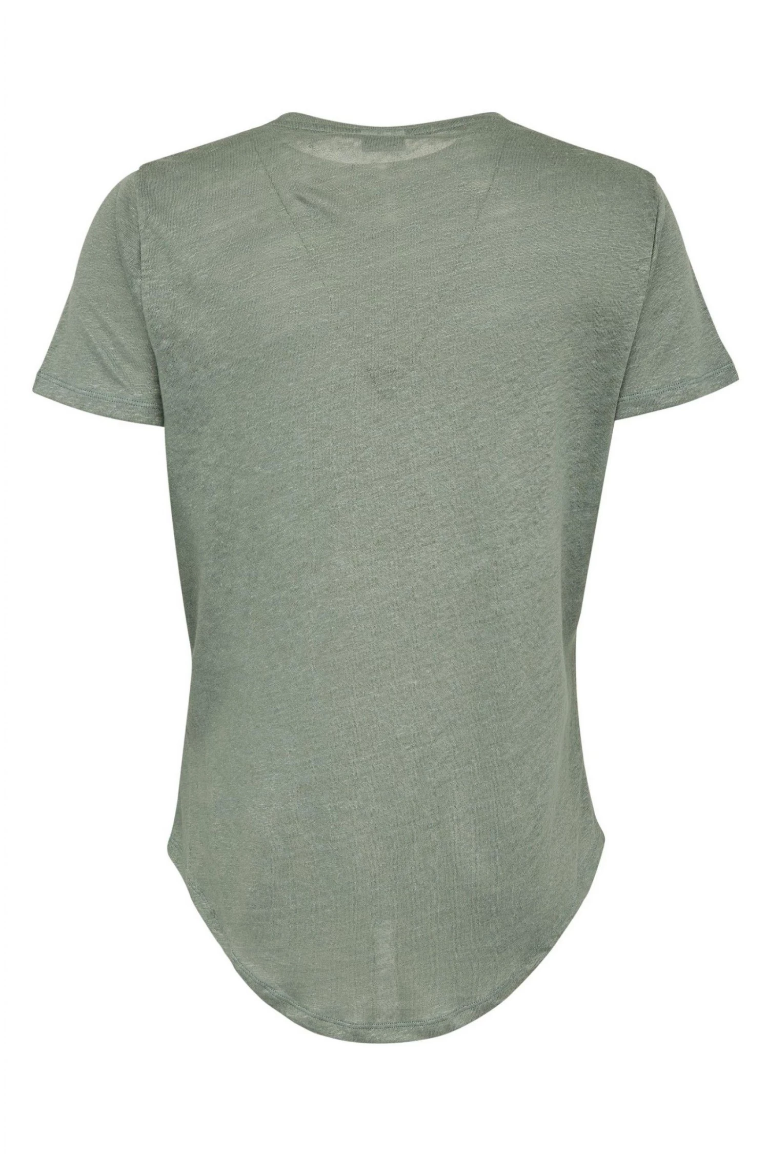 Celtic & Co. Celtic & Co Sage Green Linen Scoop Neck T-Shirt 5 Celtic & Co. Celtic & Co Sage Green Linen Scoop Neck T-Shirt - Image 3