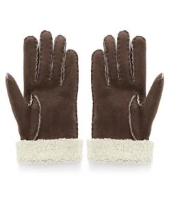 Celtic & Co. Brown Sheepskin Gloves