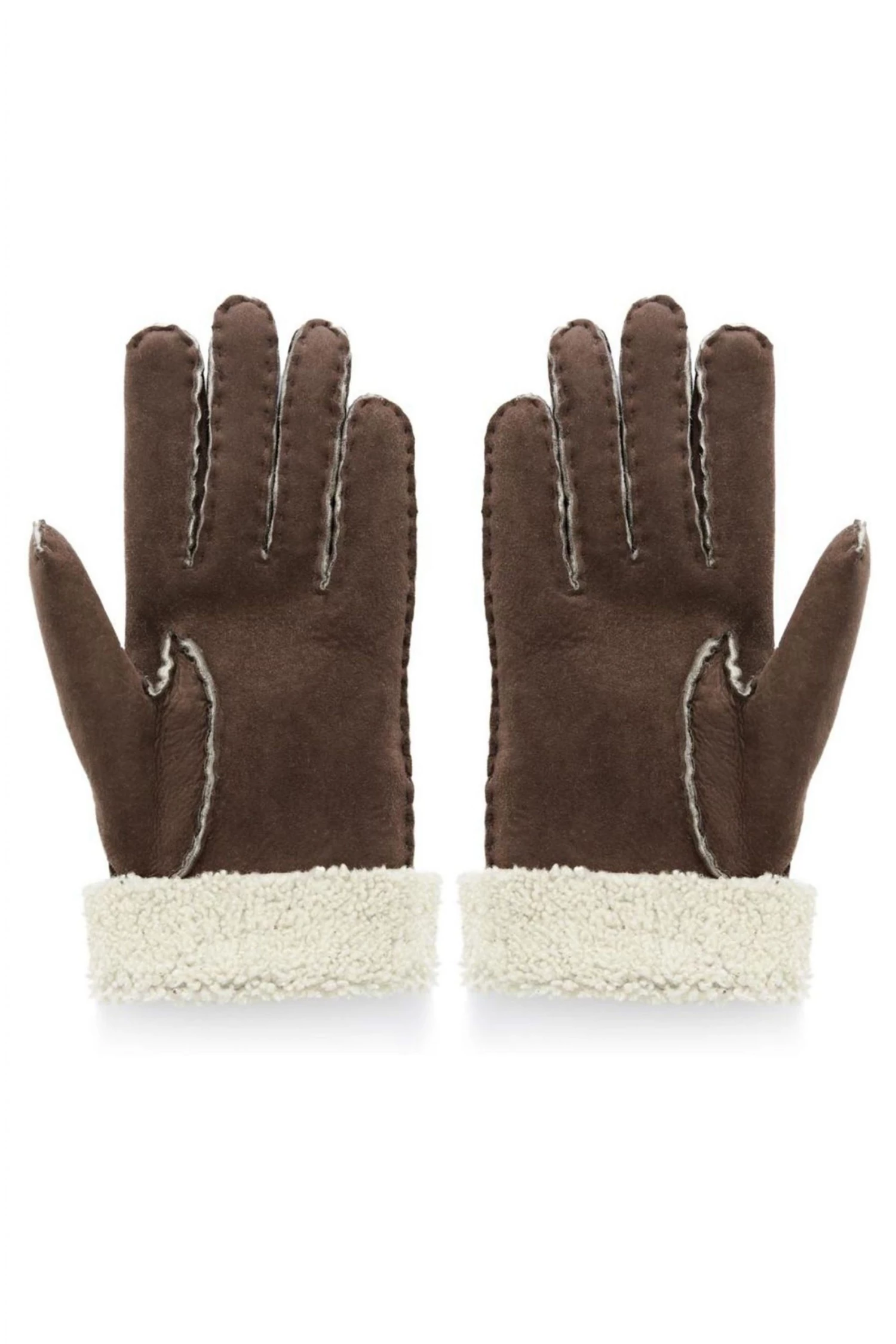 Celtic & Co. Brown Sheepskin Gloves 3 Celtic & Co. Brown Sheepskin Gloves