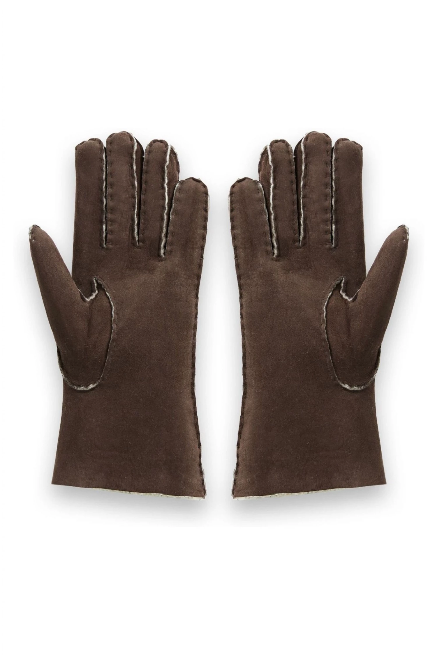 Celtic & Co. Brown Sheepskin Gloves 5 Celtic & Co. Brown Sheepskin Gloves - Image 3