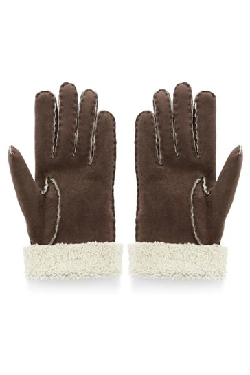 Celtic & Co. Brown Sheepskin Gloves 7 Celtic & Co. Brown Sheepskin Gloves - Image 5