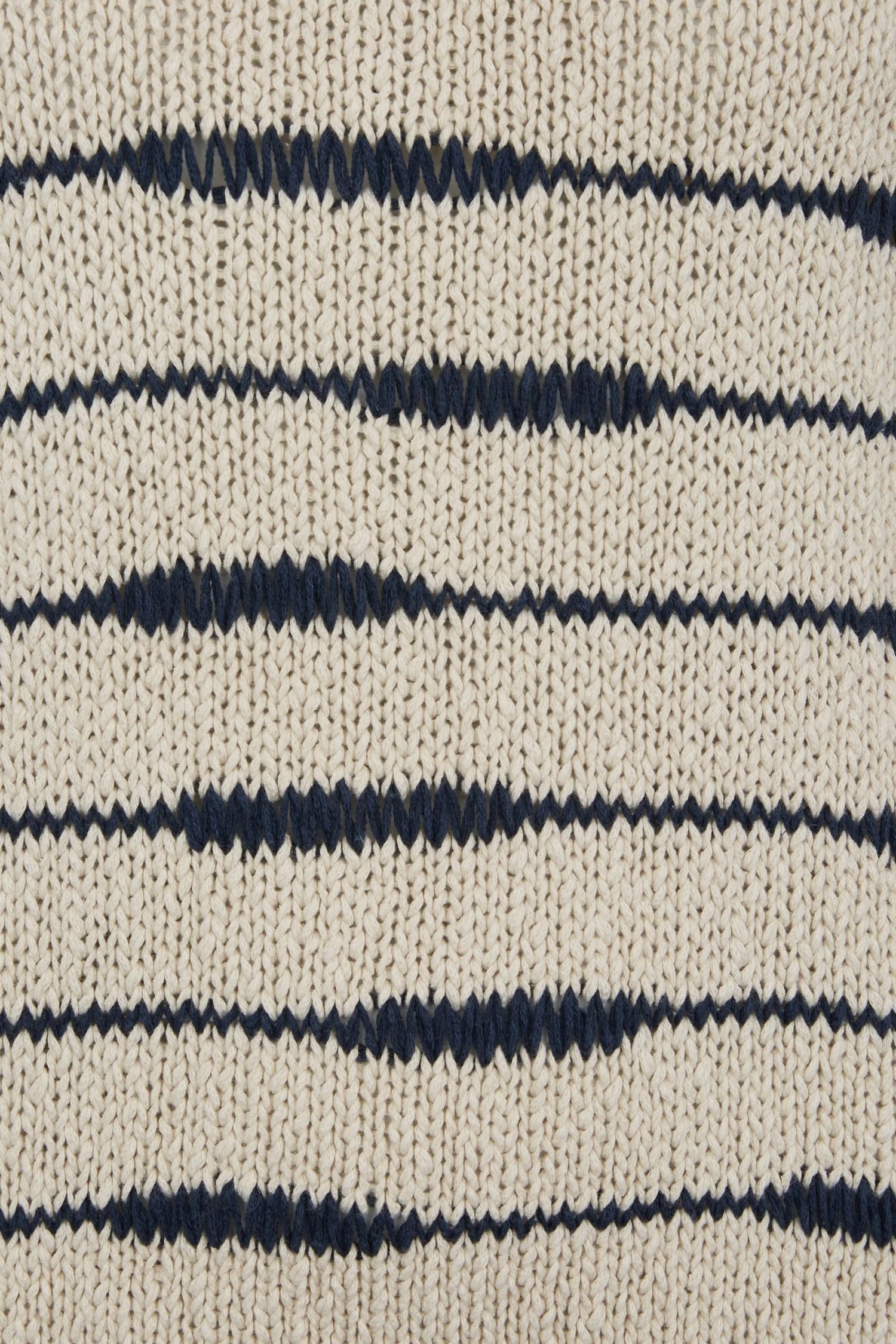 Celtic & Co. Celtic & Co Natural Drop Stitch Breton Jumper 7 Celtic & Co. Celtic & Co Natural Drop Stitch Breton Jumper - Image 5