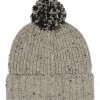 Celtic & Co. Celtic & Co Black Donegal Rib Bobble Hat