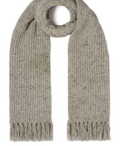 Celtic & Co. Grey Donegal Rib Scarf 8 Celtic & Co. Grey Donegal Rib Scarf -Deals Celtic Store unnamed file 1211