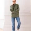 Celtic & Co. Green Purl Detail Roll Neck Jumper -Deals Celtic Store unnamed file 132 scaled