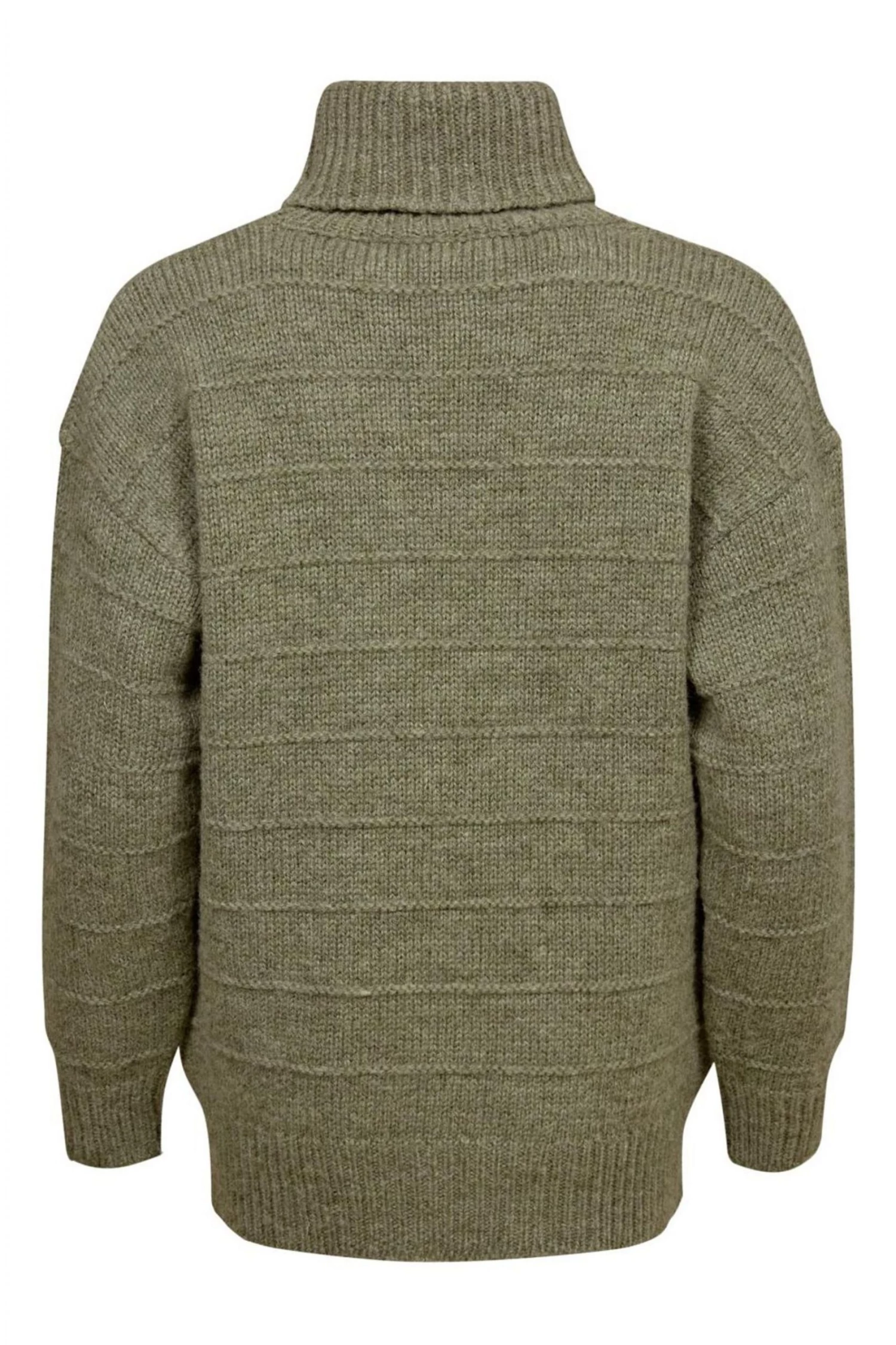 Celtic & Co. Green Purl Detail Roll Neck Jumper 6 Celtic & Co. Green Purl Detail Roll Neck Jumper - Image 4