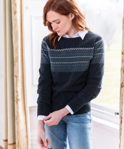 Celtic & Co. Navy Blue Supersoft Crew Neck Jumper