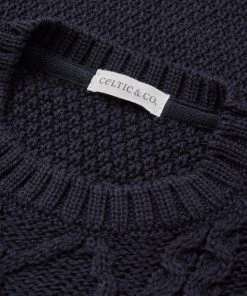 Celtic & Co. Blue Cable Crew Neck Jumper -Deals Celtic Store unnamed file 190 scaled