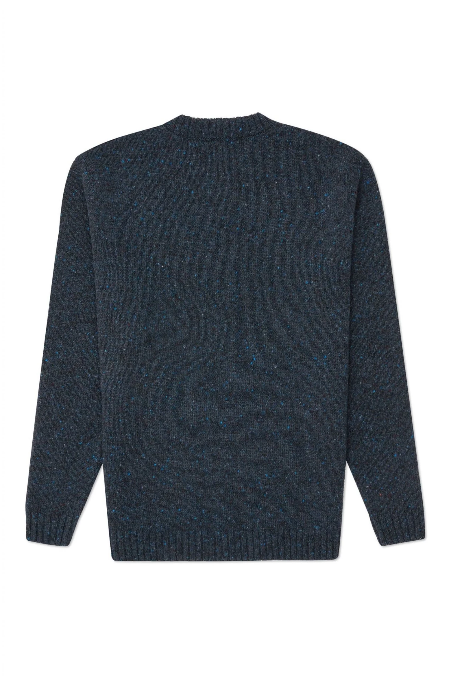 Celtic & Co. Celtic & Co Blue Men'S Donegal Crew Neck Jumper 6 Celtic & Co. Celtic & Co Blue Men'S Donegal Crew Neck Jumper - Image 4