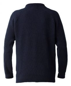 Celtic & Co. Celtic & Co Blue Mens Ribbed Fishermans Jumper -Deals Celtic Store unnamed file 226 scaled