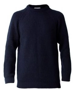 Celtic & Co. Celtic & Co Blue Mens Ribbed Fishermans Jumper -Deals Celtic Store unnamed file 227