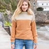 Celtic & Co. Natural Tripe Felted Funnel Neck Jumper