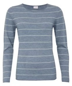 Celtic & Co. Blue Fine Knit Merino Crew Neck Jumper -Deals Celtic Store unnamed file 243
