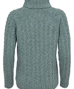 Celtic & Co. Blue Donegal Cable Roll Neck Jumper -Deals Celtic Store unnamed file 261 scaled