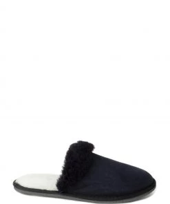 Celtic & Co. Celtic & Co Blue Mens Sheepskin Mules