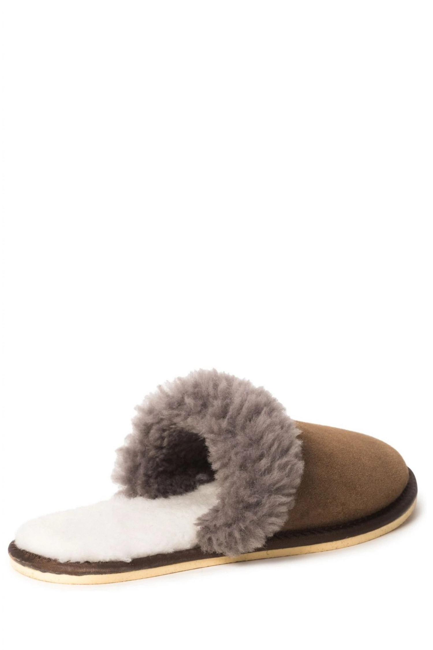 Celtic & Co. Celtic & Co Brown Mens Sheepskin Mules 5 Celtic & Co. Celtic & Co Brown Mens Sheepskin Mules - Image 3