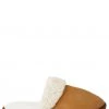 Celtic & Co. Celtic & Co Mens Camel Brown Sheepskin Mules