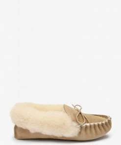Celtic & Co. Celtic & Co Camel Lounger Soft Sole Moccasins