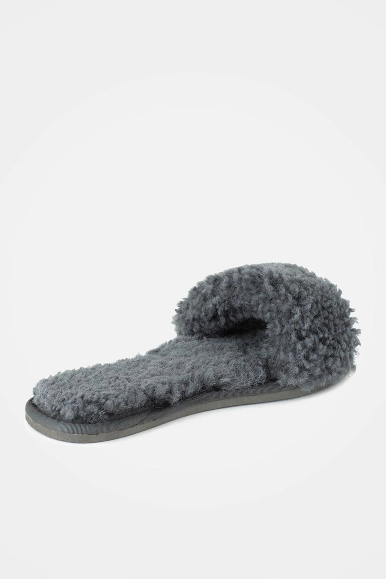 Celtic & Co. Grey Sheepskin Slides 5 Celtic & Co. Grey Sheepskin Slides - Image 3