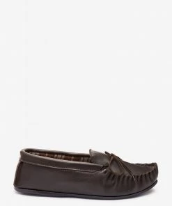 Celtic & Co. Celtic & Co Brown Golf Moccasins