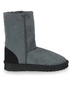 Celtic & Co. Grey Original Celt Sheepskin Boots