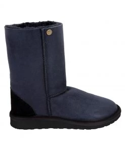 Celtic & Co. Blue Original Celt Sheepskin Boots
