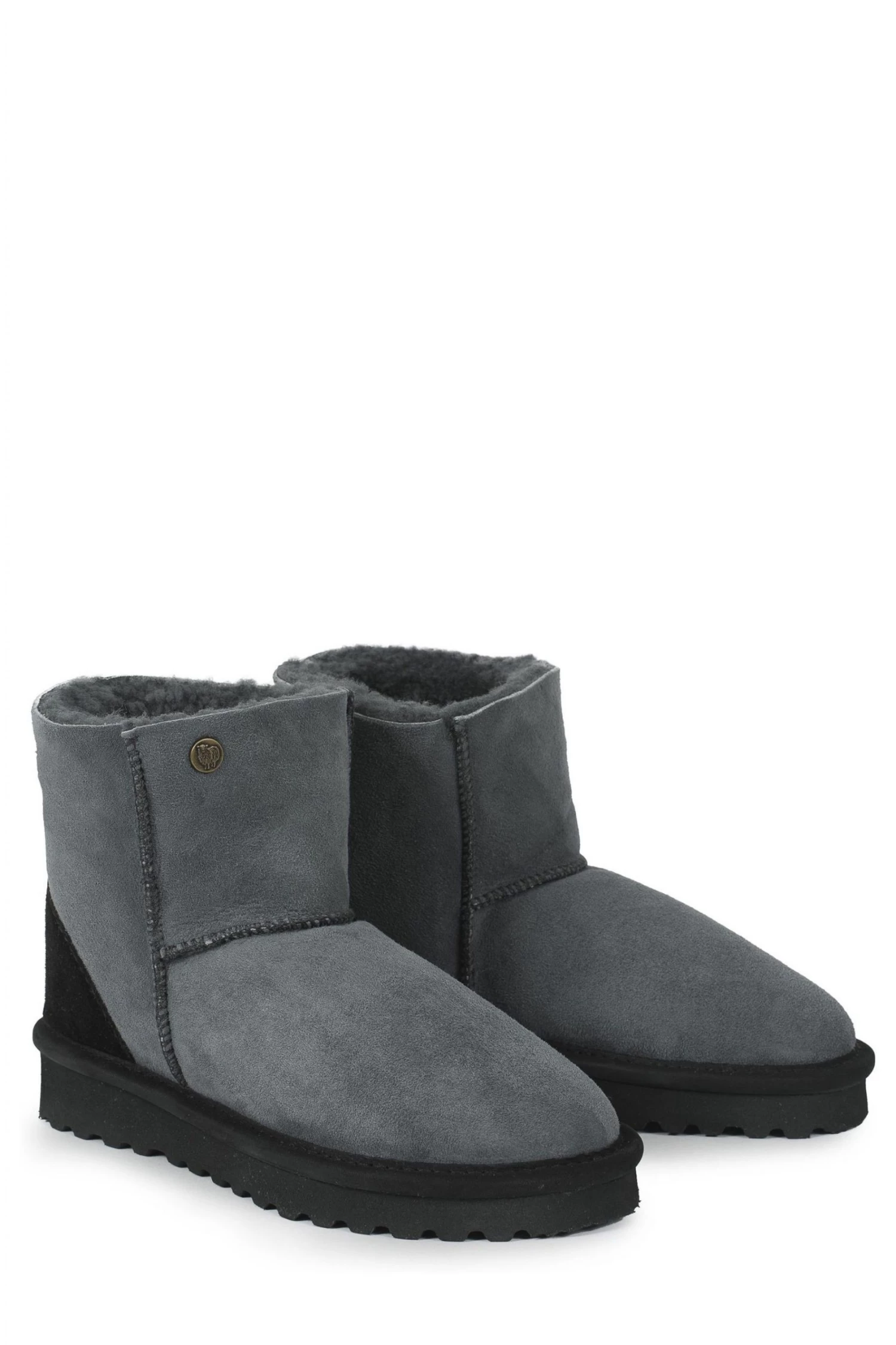 Celtic & Co. Womens Grey Celt Shortie Boots 5 Celtic & Co. Womens Grey Celt Shortie Boots - Image 3