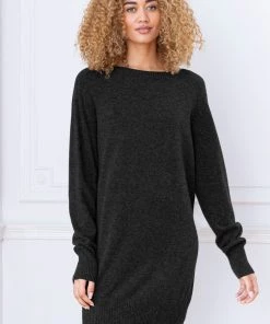 Celtic & Co. Womens Grey Supersoft Slouch Dress