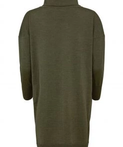 Celtic & Co. Green Slouchy Fine Knit Roll Neck Dress -Deals Celtic Store unnamed file 520 scaled