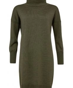 Celtic & Co. Green Slouchy Fine Knit Roll Neck Dress -Deals Celtic Store unnamed file 521