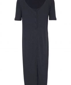 Celtic & Co. Navy Blue Linen/Cotton Button Back Dress -Deals Celtic Store unnamed file 533 scaled