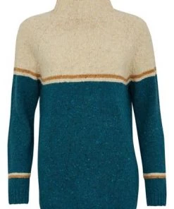 Celtic & Co. Celtic & Co Blue Colourblock Flecked Funnel Neck Jumper 13 Celtic & Co. Celtic & Co Blue Colourblock Flecked Funnel Neck Jumper -Deals Celtic Store unnamed file 56