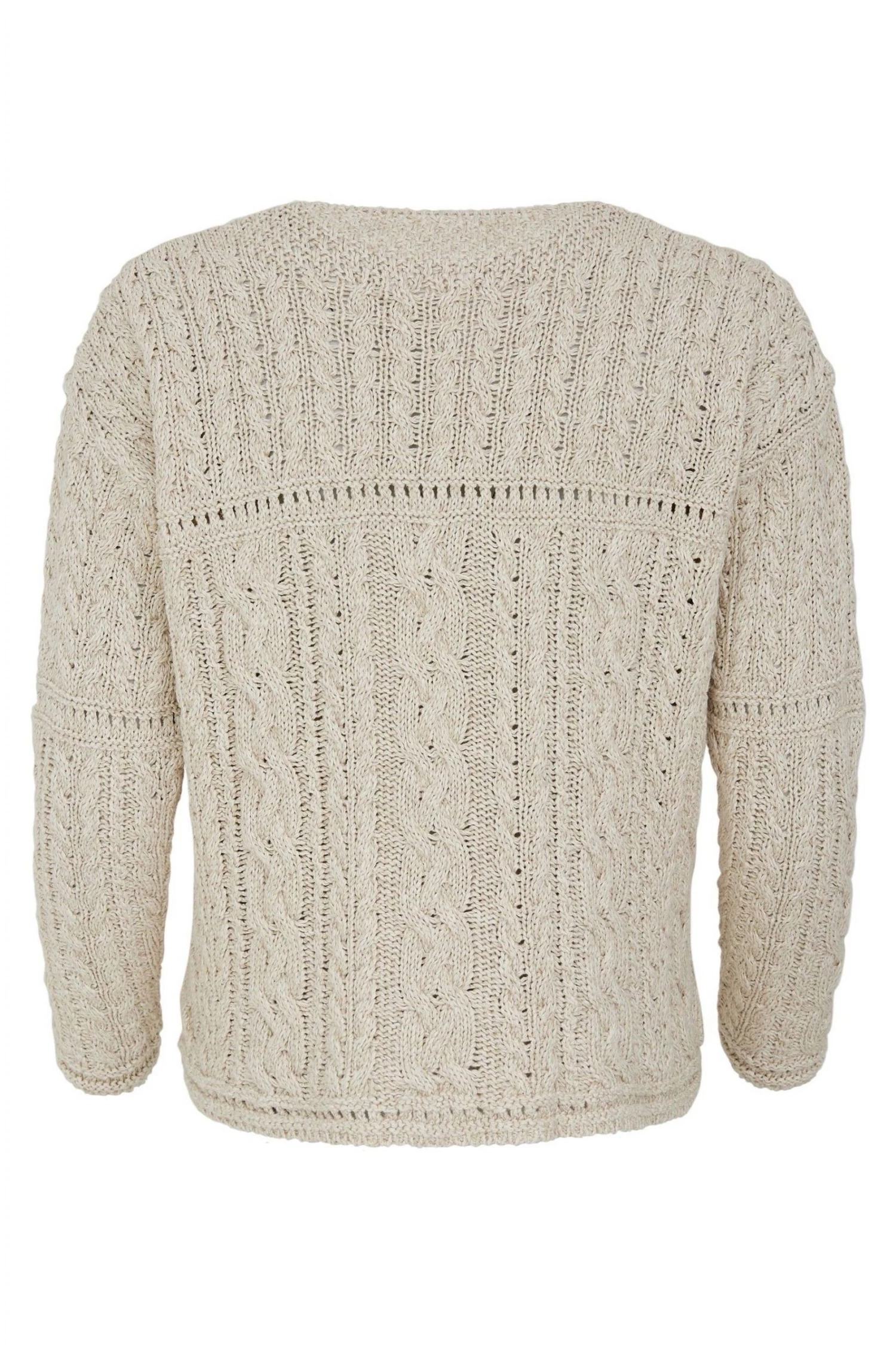 Celtic & Co. Natural Cotton Linen Cardigan 5 Celtic & Co. Natural Cotton Linen Cardigan - Image 3