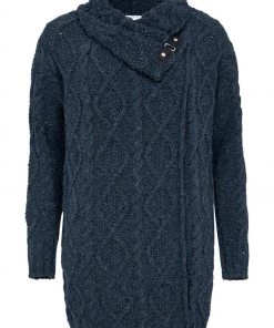 Celtic & Co. Blue Donegal Buckle Detail Cardigan -Deals Celtic Store unnamed file 567 scaled