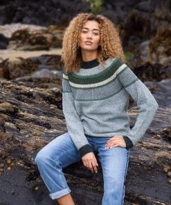 Celtic & Co. Blue Statement Donegal Jumper