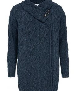 Celtic & Co. Blue Donegal Buckle Detail Cardigan -Deals Celtic Store unnamed file 571